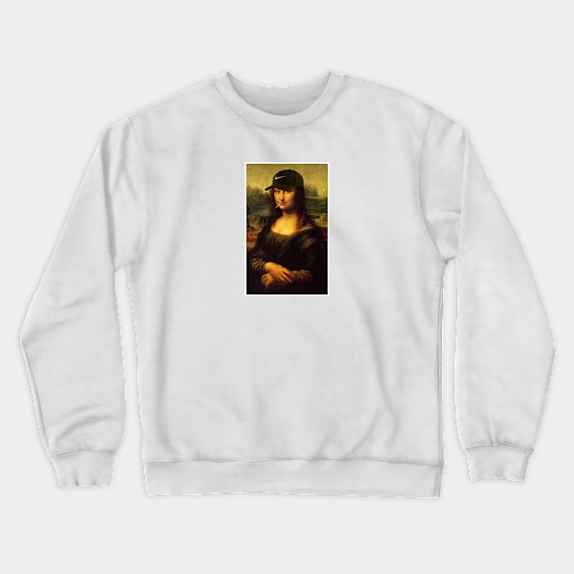 Mona Lisa Of Grime Crewneck Sweatshirt by Gradients